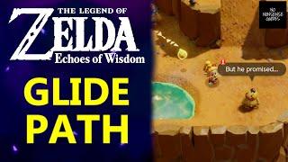 Zelda Echoes of Wisdom Glide Path Quest - How to Complete Glide Course at Eldin Volcano