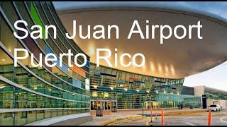 San Juan airport walking tour | Puerto Rico | Luis Muñoz Marín International Airport | SJU