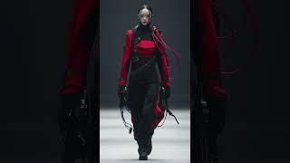 AI-Powered Fashion / Techno-avant-garde warrior  #ai #aifashion #fashion