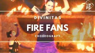 Fire Fan Spinning - Choreography