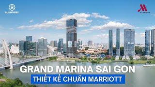 Grand Marina Saigon - Thiết kế căn hộ MARRIOTT 3 Phòng ngủ Toà Lake #sunhomes #marriott #GRANDMARINA