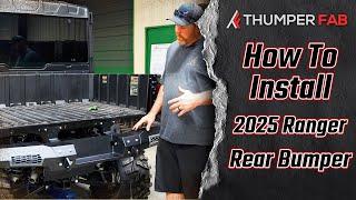 How to Install: Thumper Fab ELITE Rear Bumper for the 2025 Polaris Ranger 1000