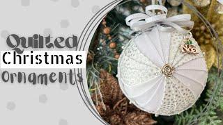 Qui Christmas Ornament | No Sew Fabric Ornament | Windmill Pattern