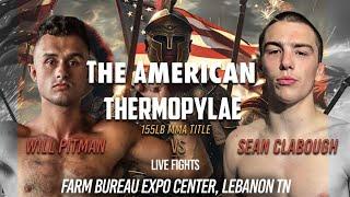 AFL 6: Sean Clabough vs. Will Pittman | 155 MMA Title Match