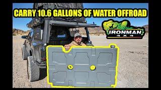 Is This The Best Way To Carry Water For Camping Trips? Ironman4x4 40liter 10.6 gal