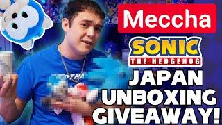 UNBOXING MECCHA JAPANESE SONIC MERCH + GIVEAWAY!!