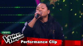 Jenish Rai "Satya Bhanchhu"| Blind Audition Performance | The Voice of Nepal S3