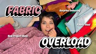 Massive Fabric Haul Unboxing  Overwhelmed with Excitement!