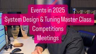 Veranstaltungen im Jahr 2025 - Meisterkurse, Wettbewerbe und Meetings zum Thema Systemdesign und ...