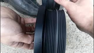 Замена демпферного шкива коленвала на БМВ Х3 М47/Т2......Damper replacement crankshaft pulley