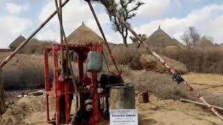 Submersible Water pump installed in Tharparkar Donated by Jameel Asghar