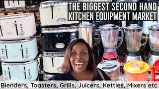 MARKET VLOG | THE BIGGEST AND CHEAPEST SECOND HAND MARKET FOR KITCHEN GADGETS with @potofflavours