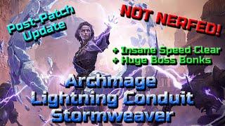 THE BEST SORCERESS BUILD! Lightning Conduit Archmage Stormweaver Build Guide - Path of Exile 2