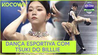 A dança formidável de TSUKI do Billlie | Campeonato Esportivo Idols 2024 EP 3 | KOCOWA+ [PT-BR]