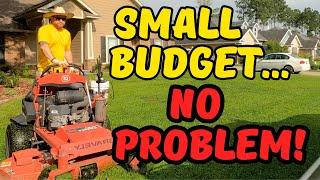 Bootstrapping a Lawn Business Startup with Just $3,000?!