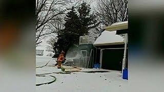 Good Samaritans rescue dogs from house fire