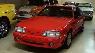 1993 Ford Mustang GT 5.0 Five-Speed Nice Low Mileage Fox Body Startup and Walkaround