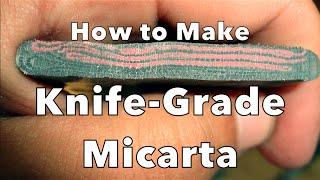 Making Micarta for Handle Scales - Sharp Works