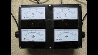 The Bias Boss by Mr. V Amplifiers.  Analog tube amp bias meter for guitar amps and Hi-Fi