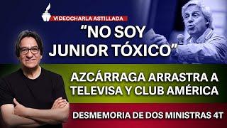 “No soy junior tóxico”: Claudio X // Azcárraga arrastra a Televisa y Club América