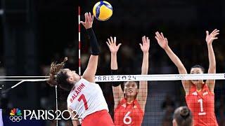 Turkiye women's volleyball punches ticket to first Olympic semifinal | Paris Olympics | NBC Sports