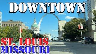 St. Louis - Missouri - 4K Downtown Drive