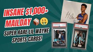 This Mailday Was Crazy! Lil Wayne Autographs & NBA Superstars 