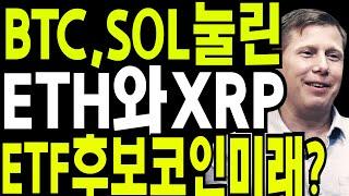 비트코인 리플  이더리움  BTC와 sol 눌린   ETH와 XRP  숨죽은 알트코인에  반전드라마?