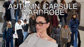 HOW TO BUILD A 10 PIECE CAPSULE AUTUMN WARDROBE | Classic highstreet basics & my wardrobe essentials