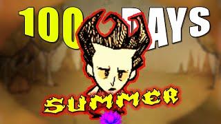 Can You Survive 100 Days of SUMMER in Don't Starve? [Reign of Giants]