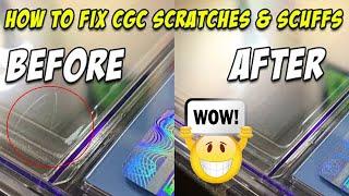 How To Remove Scratches & Scuffs From Your CGC Comics Slab