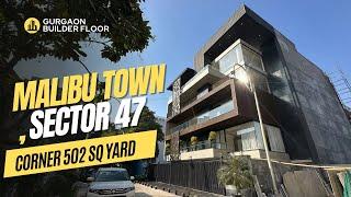 LUXURY FLOOR IN MALIBU TOWN, GURGAON | 502 SQ YARD | CORNER PLOT