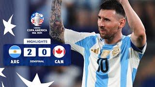 ARGENTINA 2-0 CANADÁ | HIGHLIGHTS | CONMEBOL COPA AMÉRICA USA 2024™