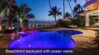 Kalani Villa Rental - Oceanfront Vacation Rental Oahu - Hawaiian Luxury Rentals