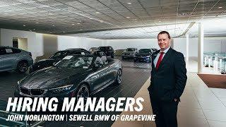 Sewell BMW of Grapevine Technician Recruiter John Norlington Talks Universal Technical Institute