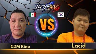 KOFXV EVO week LACID Vs CDM RINO - King of Fighters XV