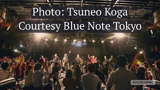 Tower of Power  interview with Kyodo News at Blue Note Tokyo