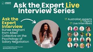 Ruhee Meghani, Allied Collective on the Psychology of Salary Negotiation #asktheexpert