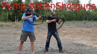 Pump Action Shotgun Canadian style