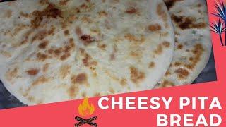 CHEESY PITA BREAD | PITA BREAD