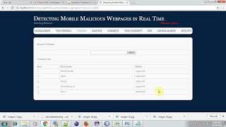 Detecting Mobile Malicious Webpages In Real Time