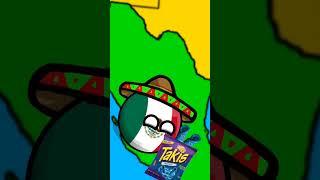 Los Takis de México (crédito a @TheSonicProFandubs) #countryballs #shorts #humor #memes