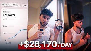 pov: $28,170.13 tiktok dropshipping from SCRATCH in 3 Days (i show you everything)