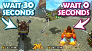 Wait 30 Seconds vs Start Right Away - Mario Kart World Challenge!
