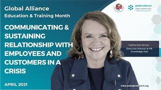 Communicating & Sustaining Relationship in Crisis - Catherine Arrow|GA Education&Training Month 2021