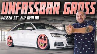 HOWDEEP // UNFASSBAR GROSS ! - 22" VOSSEN AUF DEM AUDI A6 C8 55TFSI