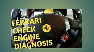 Ferrari Check Engine Diagnosis