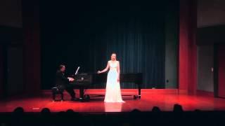Anne-Marie Campbell sings Faure's "Mandoline"