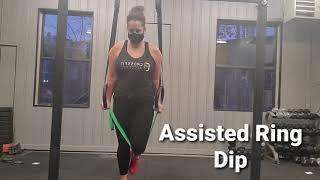 Assisted Ring Dip (Band) | Movement Demo