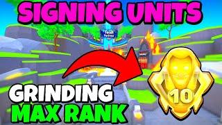 Getting Rank 10 With Viewers - SIGNING Subscribers UNITS! Toilet Tower Defense LIVE #skibiditoilet